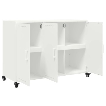 vidaXL Ντουλάπι Ροζ 100,5x39x72cm από Χάλυβα 1 τεμ.