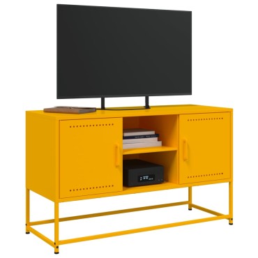 vidaXL Μπουφές Λευκός 36x39x123cm από Ατσάλι 1 τεμ.