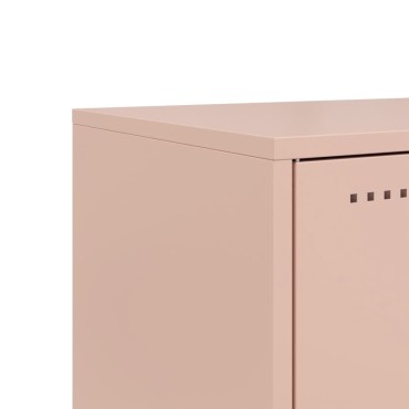 vidaXL Ντουλάπι Λευκό 100,5x39x107cm Ατσάλινος 1 τεμ.
