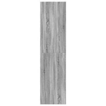 vidaXL Ντουλάπα Γκρι Sonoma 50x50x200cm από Επεξεργασμένο Ξύλο 1 τεμ.