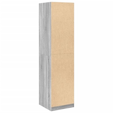vidaXL Ντουλάπα Γκρι Sonoma 50x50x200cm από Επεξεργασμένο Ξύλο 1 τεμ.