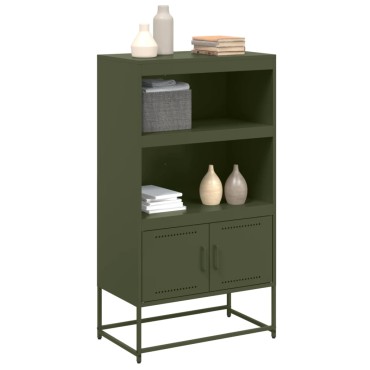 vidaXL Έπιπλο Τηλεόρασης Ανθρακί 100,5x39x60,5cm από Ατσάλι