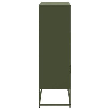 vidaXL Έπιπλο Τηλεόρασης Ανθρακί 100,5x39x60,5cm από Ατσάλι
