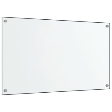 vidaXL Πλάτες Κουζίνας 2 τεμ. Διαφανής 70 x 50 εκ. από Ψημένο Γυαλί