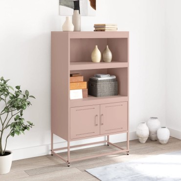 vidaXL Ντουλάπι Μουσταρδί 68,5x38,5x107cm από Ατσάλι 1 τεμ.