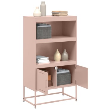 vidaXL Ντουλάπι Μουσταρδί 68,5x38,5x107cm από Ατσάλι 1 τεμ.
