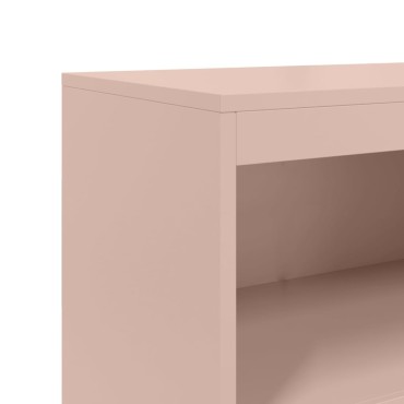 vidaXL Ντουλάπι Μουσταρδί 68,5x38,5x107cm από Ατσάλι 1 τεμ.