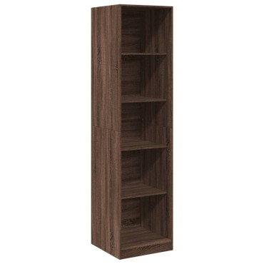 vidaXL Ντουλάπα Καφέ Δρυς 50x50x200cm από Επεξεργασμένο Ξύλο 1 τεμ.