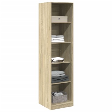vidaXL Ντουλάπα Χρώμα Sonoma Δρυς 50x50x200cm από Επεξ. Ξύλο 1 τεμ.