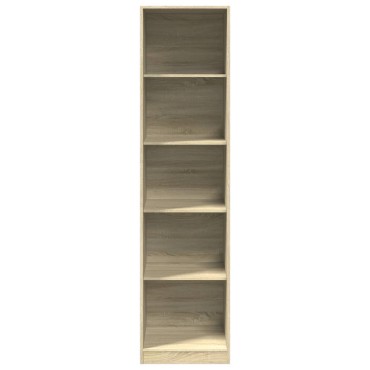 vidaXL Ντουλάπα Χρώμα Sonoma Δρυς 50x50x200cm από Επεξ. Ξύλο 1 τεμ.