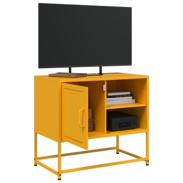 vidaXL Έπιπλο Τηλεόρασης Ανθρακί 100,5x39x60,5cm από Ατσάλι