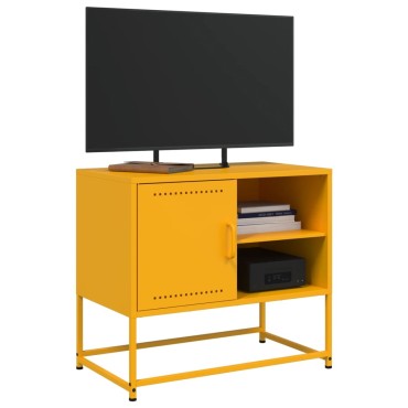 vidaXL Έπιπλο Τηλεόρασης Ανθρακί 100,5x39x60,5cm από Ατσάλι