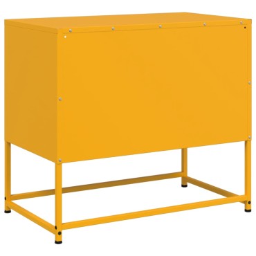 vidaXL Έπιπλο Τηλεόρασης Ανθρακί 100,5x39x60,5cm από Ατσάλι