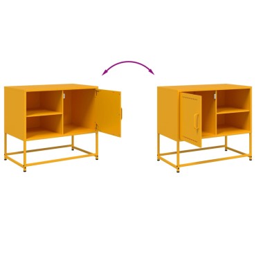 vidaXL Έπιπλο Τηλεόρασης Ανθρακί 100,5x39x60,5cm από Ατσάλι