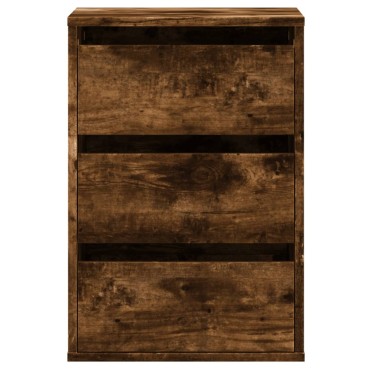 vidaXL Συρταριέρα Καπνιστή Δρυς 40x41x58cm από Επεξεργ. Ξύλο 1 τεμ.