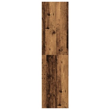 vidaXL Ντουλάπα Όψη Παλαιού Ξύλου 50x50x200cm από Επεξεργασμένο Ξύλο 1 τεμ.