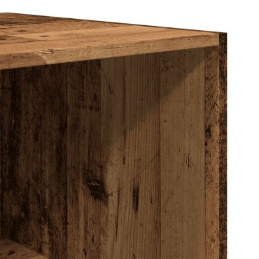 vidaXL Ντουλάπα Όψη Παλαιού Ξύλου 50x50x200cm από Επεξεργασμένο Ξύλο 1 τεμ.