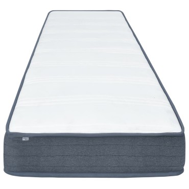 vidaXL Στρώμα Boxspring 190x90x20cm Υφασμάτινο 1 τεμ. - Μονό