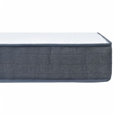 vidaXL Στρώμα Boxspring 190x90x20cm Υφασμάτινο 1 τεμ. - Μονό