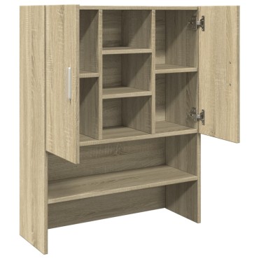vidaXL Ντουλάπι Πλυντηρίου Sonoma Δρυς 70,5 x 24 x 90 εκ.
