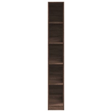 vidaXL Ντουλάπα Καφέ Δρυς 30x50x200cm από Επεξεργασμένο Ξύλο 1 τεμ.