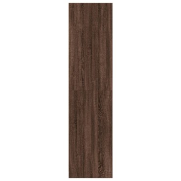 vidaXL Ντουλάπα Καφέ Δρυς 30x50x200cm από Επεξεργασμένο Ξύλο 1 τεμ.
