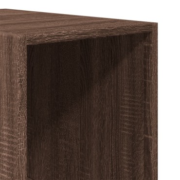 vidaXL Ντουλάπα Καφέ Δρυς 30x50x200cm από Επεξεργασμένο Ξύλο 1 τεμ.