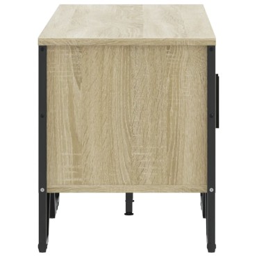 vidaXL Έπιπλο Τηλεόρασης Sonoma Δρυς 122x34x41cm Επεξεργασμένο Ξύλο