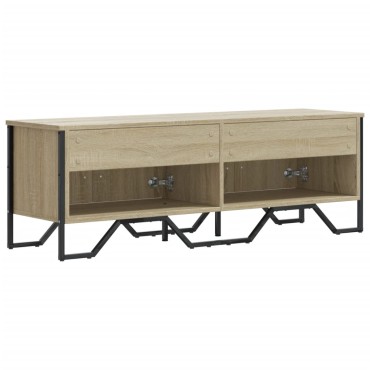 vidaXL Έπιπλο Τηλεόρασης Sonoma Δρυς 122x34x41cm Επεξεργασμένο Ξύλο