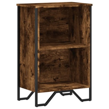 vidaXL Βιβλιοθήκη Καπνιστή Δρυς 50x31x74,5cm από Επεξεργασμένο Ξύλο 1 τεμ.