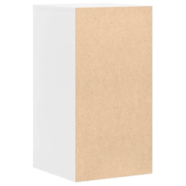 vidaXL Συρταριέρα Γωανική Λευκή 40x41x76cm από Επεξεργασμένο Ξύλο 1 τεμ.