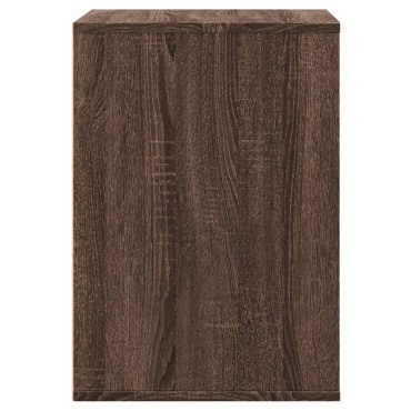 vidaXL Συρταριέρα Καφέ Δρυς 60x41x58cm από Επεξεργ. Ξύλο 1 τεμ.