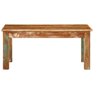 vidaXL Τραπεζάκι Σαλονιού 100x55x45cm από Μασίφ Ανακυκλωμένο Ξύλο 1 τεμ.