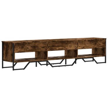 vidaXL Έπιπλο Τηλεόρασης Καπνιστή Δρυς 180x34x41cm Επεξ. Ξύλο