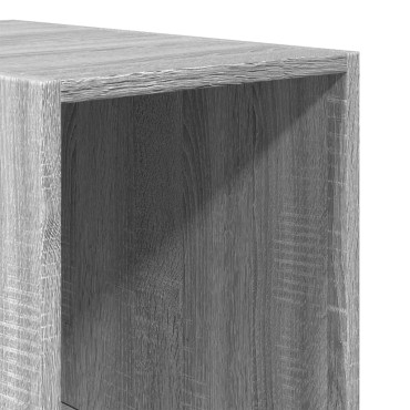 vidaXL Ντουλάπα Γκρι Sonoma 30x50x200cm από Επεξεργασμένο Ξύλο 1 τεμ.