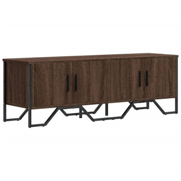 vidaXL Έπιπλο Τηλεόρασης Καπνιστή Δρυς 122x34x41cm Επεξεργασμένο Ξύλο