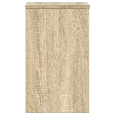 vidaXL Βάσεις Φυτών 2 Τεμ. Sonoma Δρυς 30x30x50 εκ. Επεξεργασμένο Ξύλο