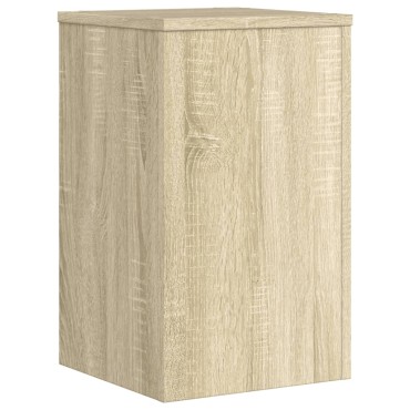 vidaXL Βάσεις Φυτών 2 Τεμ. Sonoma Δρυς 30x30x50 εκ. Επεξεργασμένο Ξύλο
