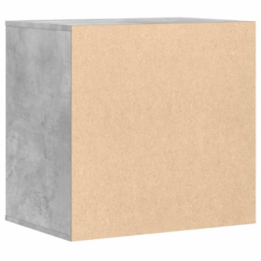 vidaXL Συρταριέρα Γκρι Σκυροδέματος 60x41x58cm Επεξεργ. Ξύλο 1 τεμ.