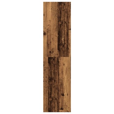 vidaXL Ντουλάπα Όψη Παλαιού Ξύλου 30x50x200cm από Επεξεργασμένο Ξύλο 1 τεμ.