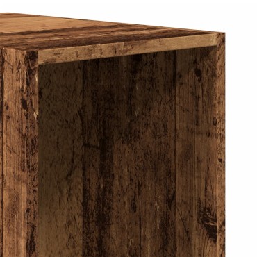 vidaXL Ντουλάπα Όψη Παλαιού Ξύλου 30x50x200cm από Επεξεργασμένο Ξύλο 1 τεμ.