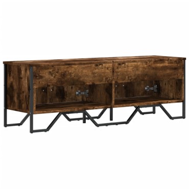 vidaXL Έπιπλο Τηλεόρασης Καπνιστή Δρυς 122x34x41cm Επεξεργασμένο Ξύλο