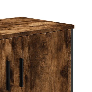 vidaXL Έπιπλο Τηλεόρασης Καπνιστή Δρυς 122x34x41cm Επεξεργασμένο Ξύλο