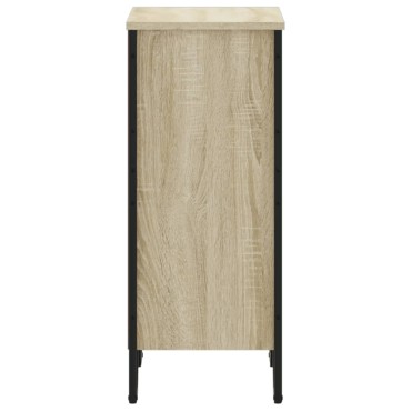 vidaXL Βιβλιοθήκη Sonoma Δρυς 50x31x74,5cm από Επεξεργασμένο Ξύλο 1 τεμ.