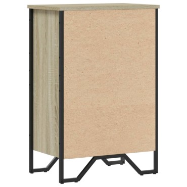 vidaXL Βιβλιοθήκη Sonoma Δρυς 50x31x74,5cm από Επεξεργασμένο Ξύλο 1 τεμ.