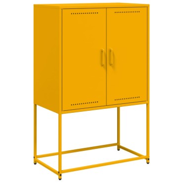 vidaXL Έπιπλο Τηλεόρασης Ανθρακί 68x39x60,5cm από Χάλυβα