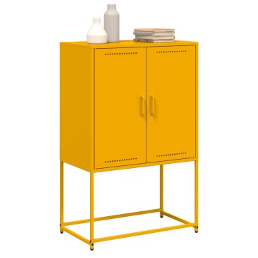 vidaXL Έπιπλο Τηλεόρασης Ανθρακί 68x39x60,5cm από Χάλυβα