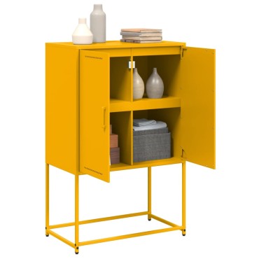 vidaXL Έπιπλο Τηλεόρασης Ανθρακί 68x39x60,5cm από Χάλυβα