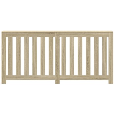 vidaXL Κάλυμμα Καλοριφέρ Sonoma Δρυς 175x20x82 εκ. Επεξεργασμένο Ξύλο