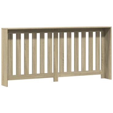 vidaXL Κάλυμμα Καλοριφέρ Sonoma Δρυς 175x20x82 εκ. Επεξεργασμένο Ξύλο